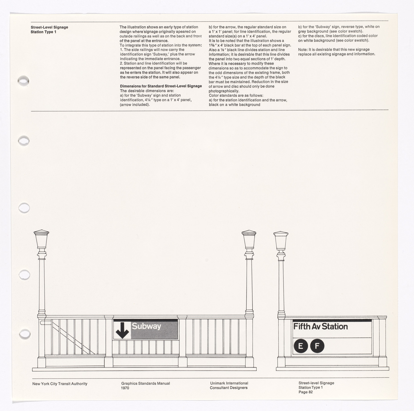 Massimo Vignelli, Bob Noorda, Unimark International Corporation, New York. New York City Transit Authority Graphics Standards Manual. 1966-70