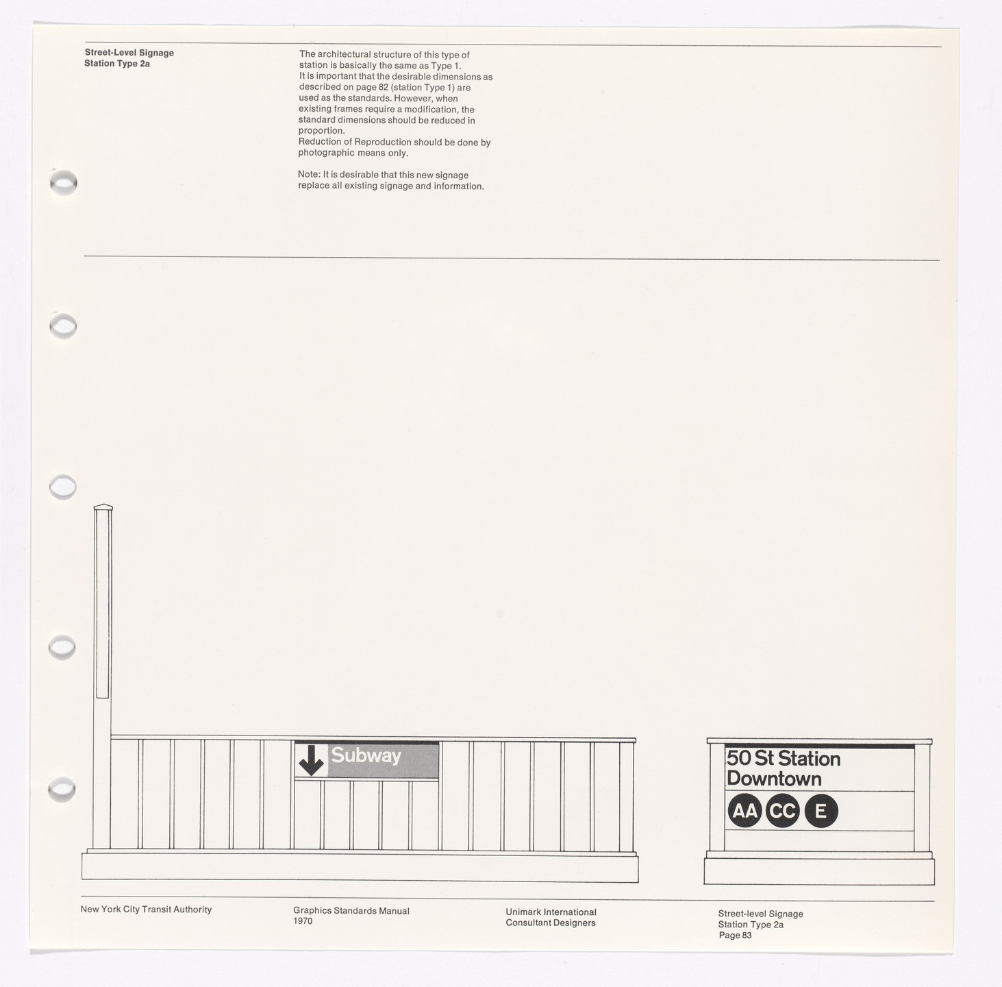 Massimo Vignelli, Bob Noorda, Unimark International Corporation, New York. New York City Transit Authority Graphics Standards Manual. 1966-70