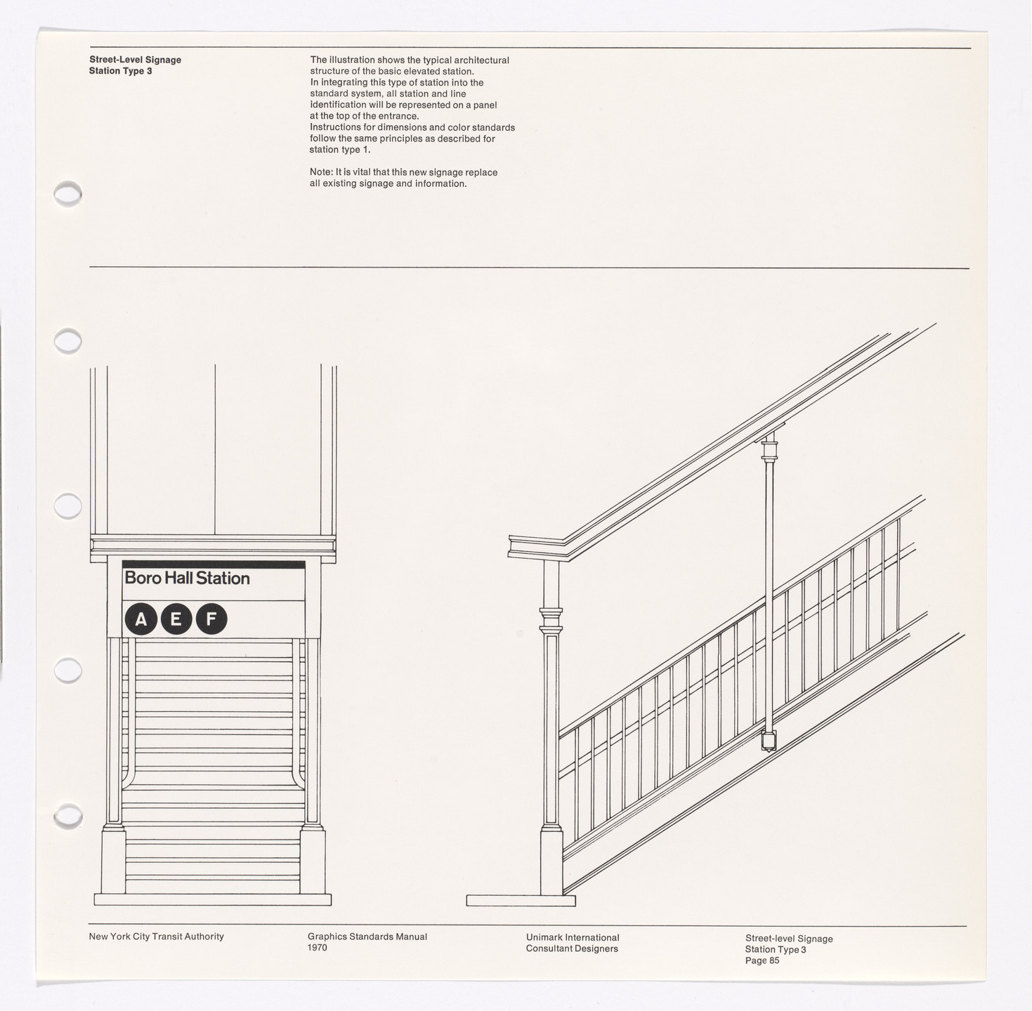 Massimo Vignelli, Bob Noorda, Unimark International Corporation, New York. New York City Transit Authority Graphics Standards Manual. 1966-70
