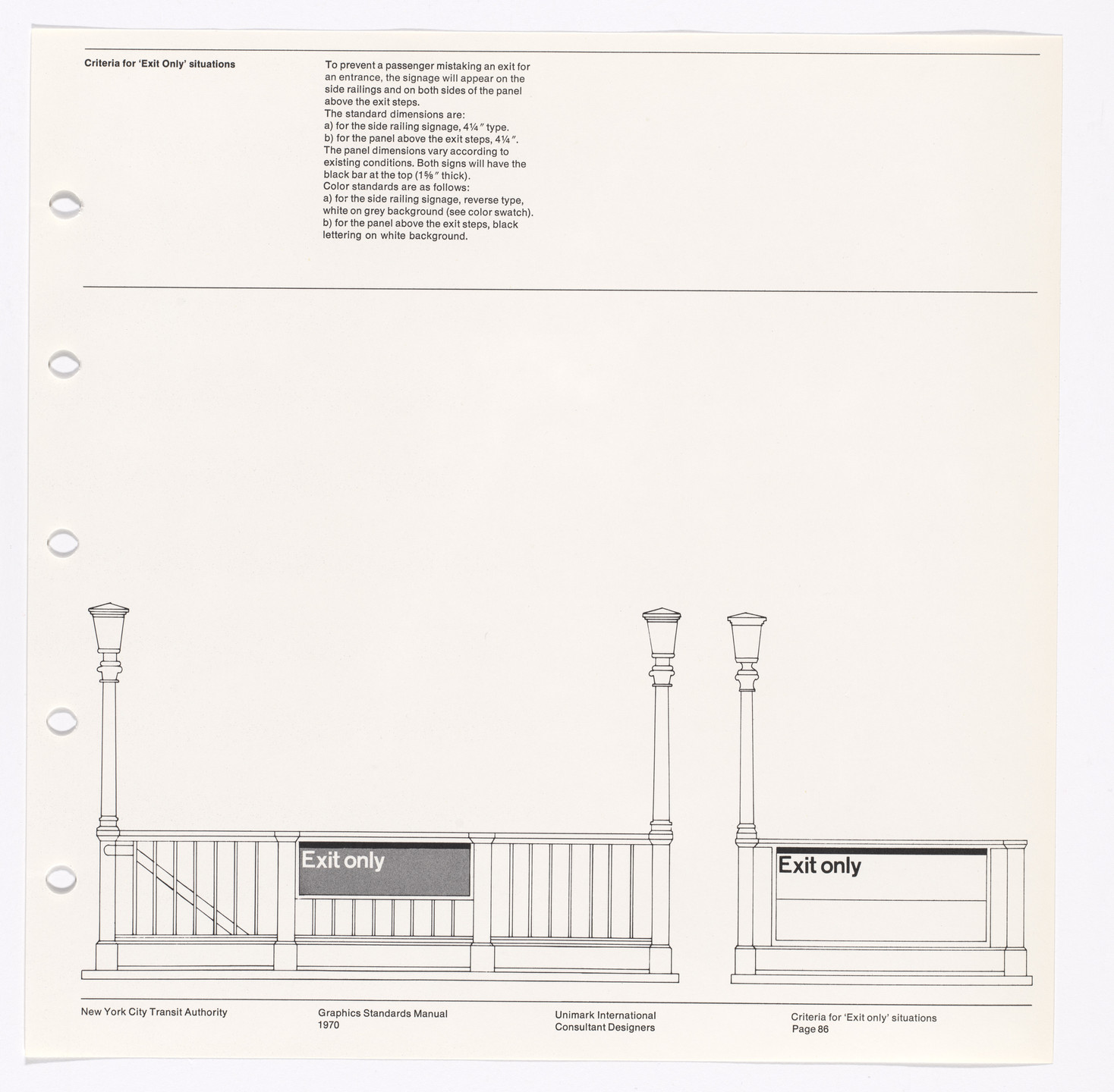 Massimo Vignelli, Bob Noorda, Unimark International Corporation, New York. New York City Transit Authority Graphics Standards Manual. 1966-70