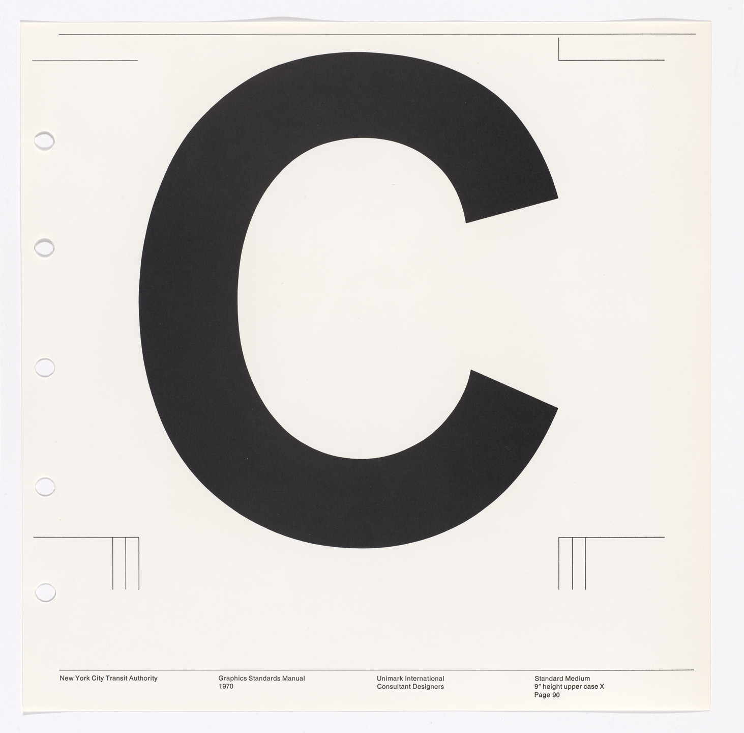 Massimo Vignelli, Bob Noorda, Unimark International Corporation, New York. New York City Transit Authority Graphics Standards Manual. 1966-70