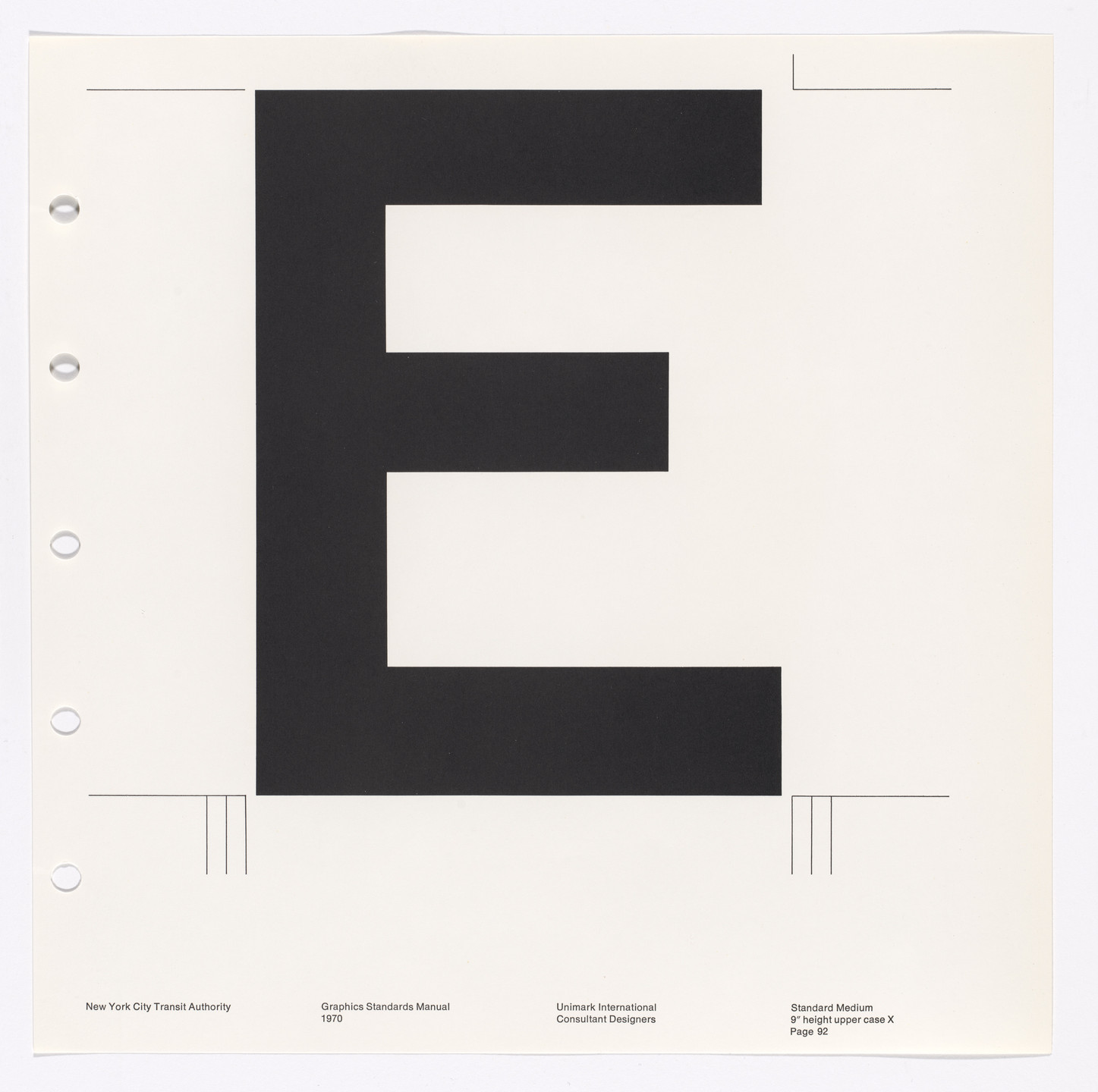 Massimo Vignelli, Bob Noorda, Unimark International Corporation, New York. New York City Transit Authority Graphics Standards Manual. 1966-70
