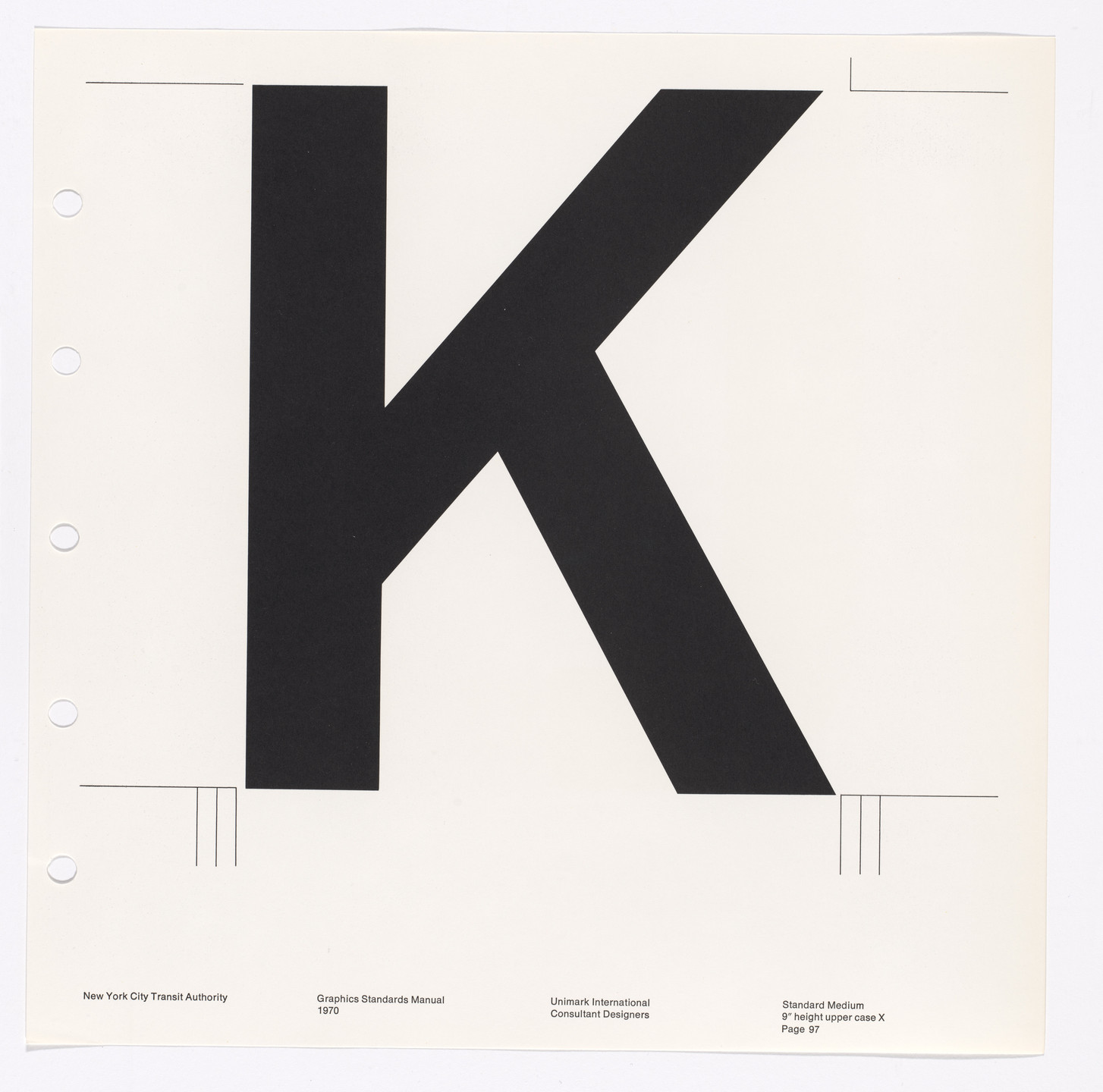 Massimo Vignelli, Bob Noorda, Unimark International Corporation, New York. New York City Transit Authority Graphics Standards Manual. 1966-70