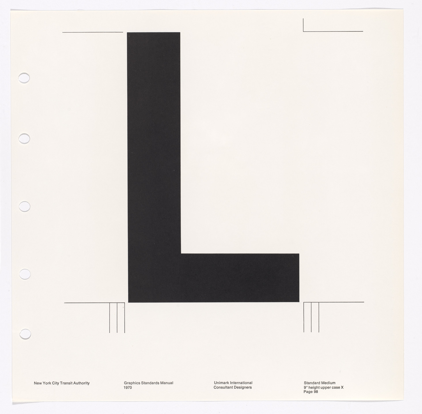 Massimo Vignelli, Bob Noorda, Unimark International Corporation, New York. New York City Transit Authority Graphics Standards Manual. 1966-70