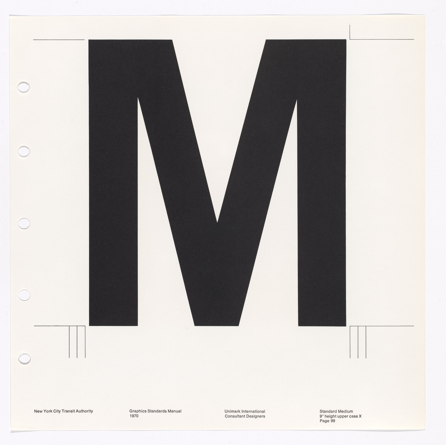 Massimo Vignelli, Bob Noorda, Unimark International Corporation, New York. New York City Transit Authority Graphics Standards Manual. 1966-70