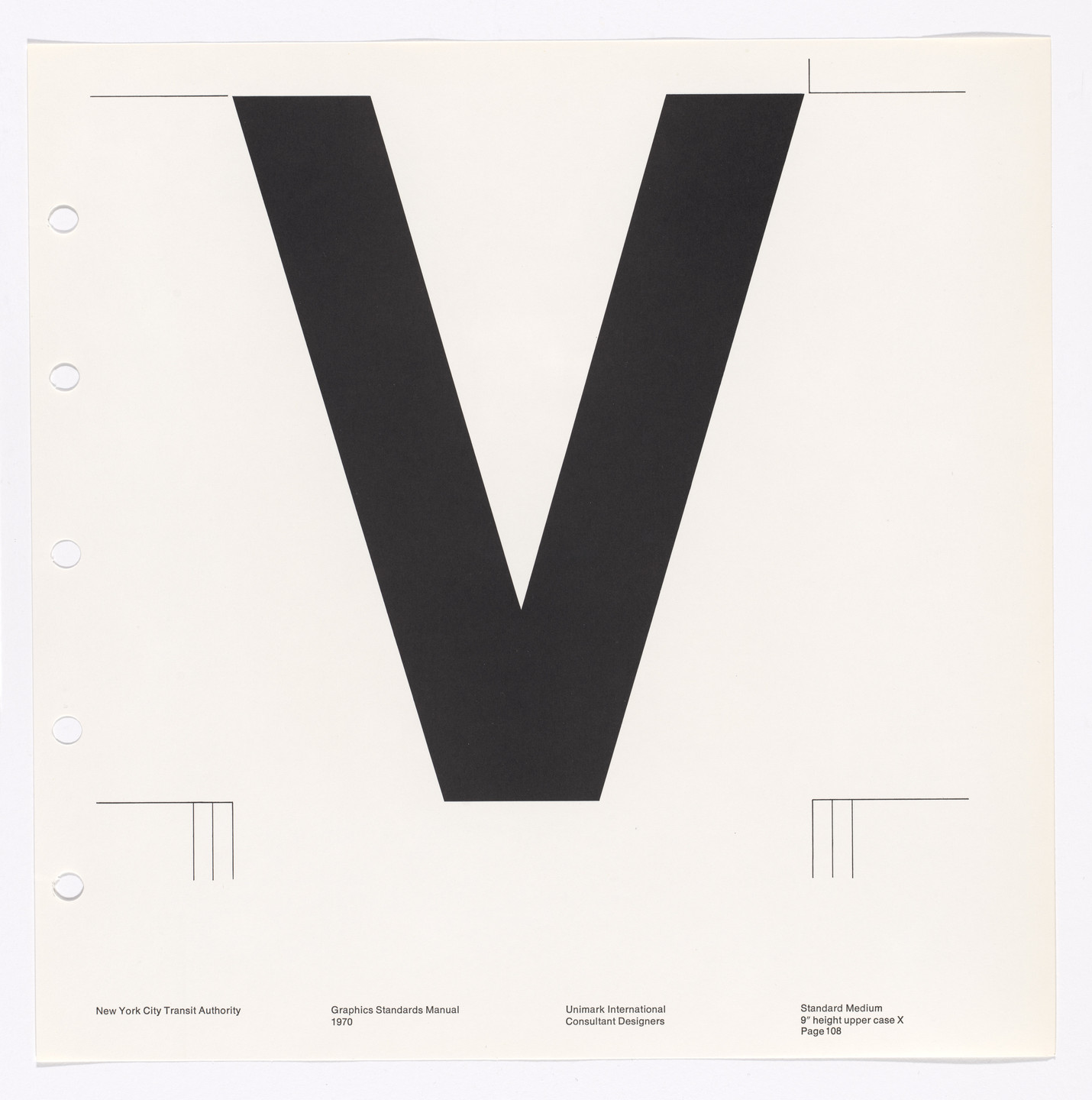 Massimo Vignelli, Bob Noorda, Unimark International Corporation, New York. New York City Transit Authority Graphics Standards Manual. 1966-70