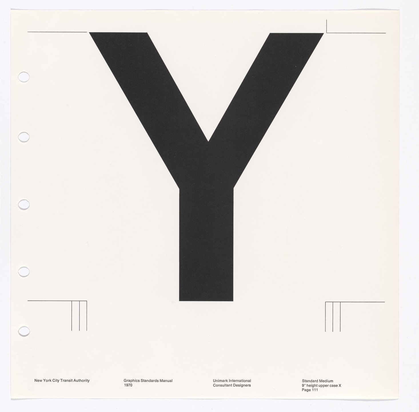 Massimo Vignelli, Bob Noorda, Unimark International Corporation, New York. New York City Transit Authority Graphics Standards Manual. 1966-70