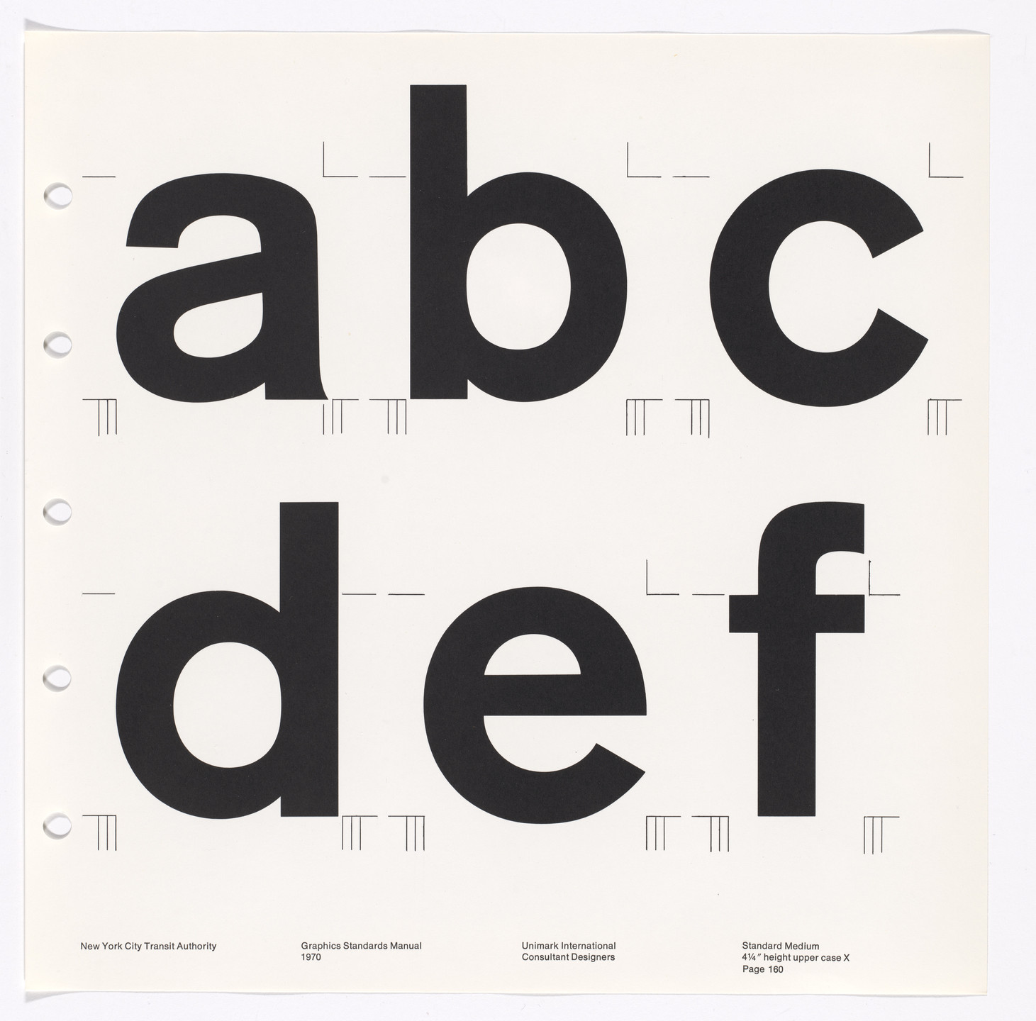 Massimo Vignelli, Bob Noorda, Unimark International Corporation, New York. New York City Transit Authority Graphics Standards Manual. 1966-70