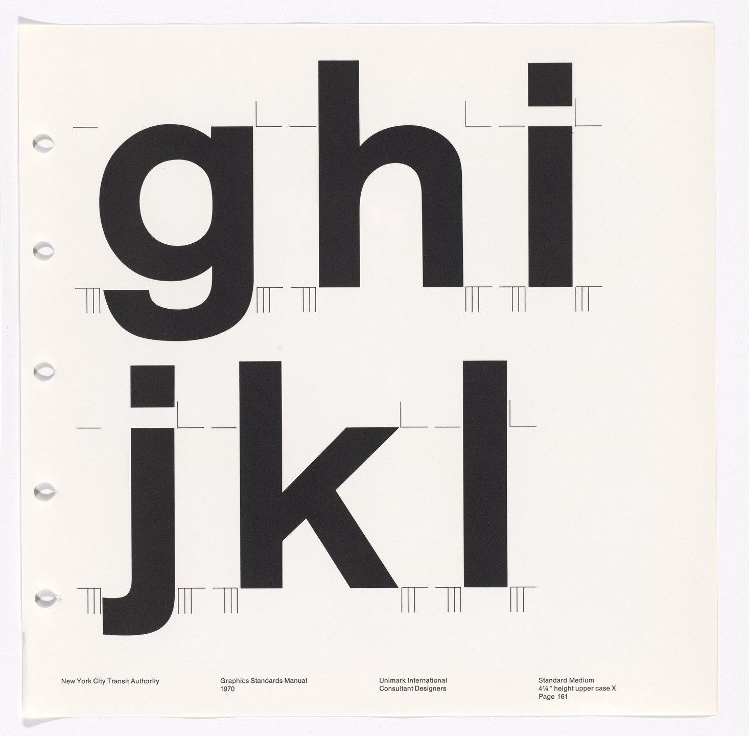 Massimo Vignelli, Bob Noorda, Unimark International Corporation, New York. New York City Transit Authority Graphics Standards Manual. 1966-70