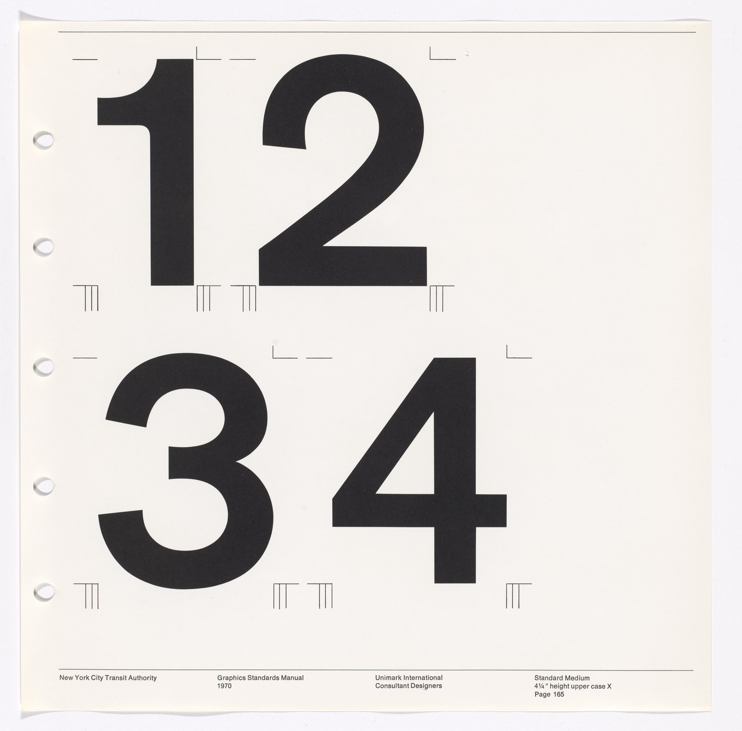 Massimo Vignelli, Bob Noorda, Unimark International Corporation, New York. New York City Transit Authority Graphics Standards Manual. 1966-70
