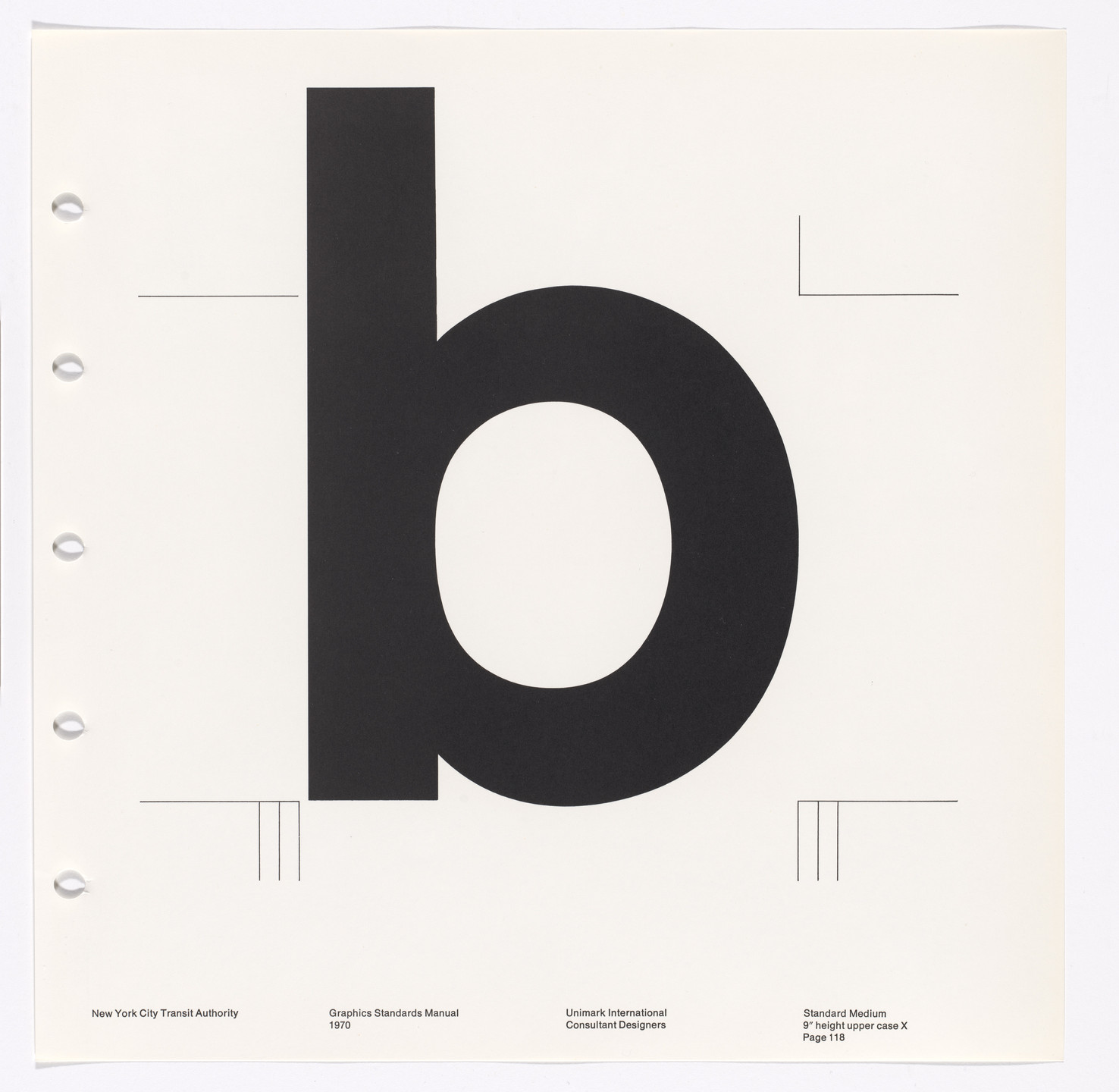 Massimo Vignelli, Bob Noorda, Unimark International Corporation, New York. New York City Transit Authority Graphics Standards Manual. 1966-70