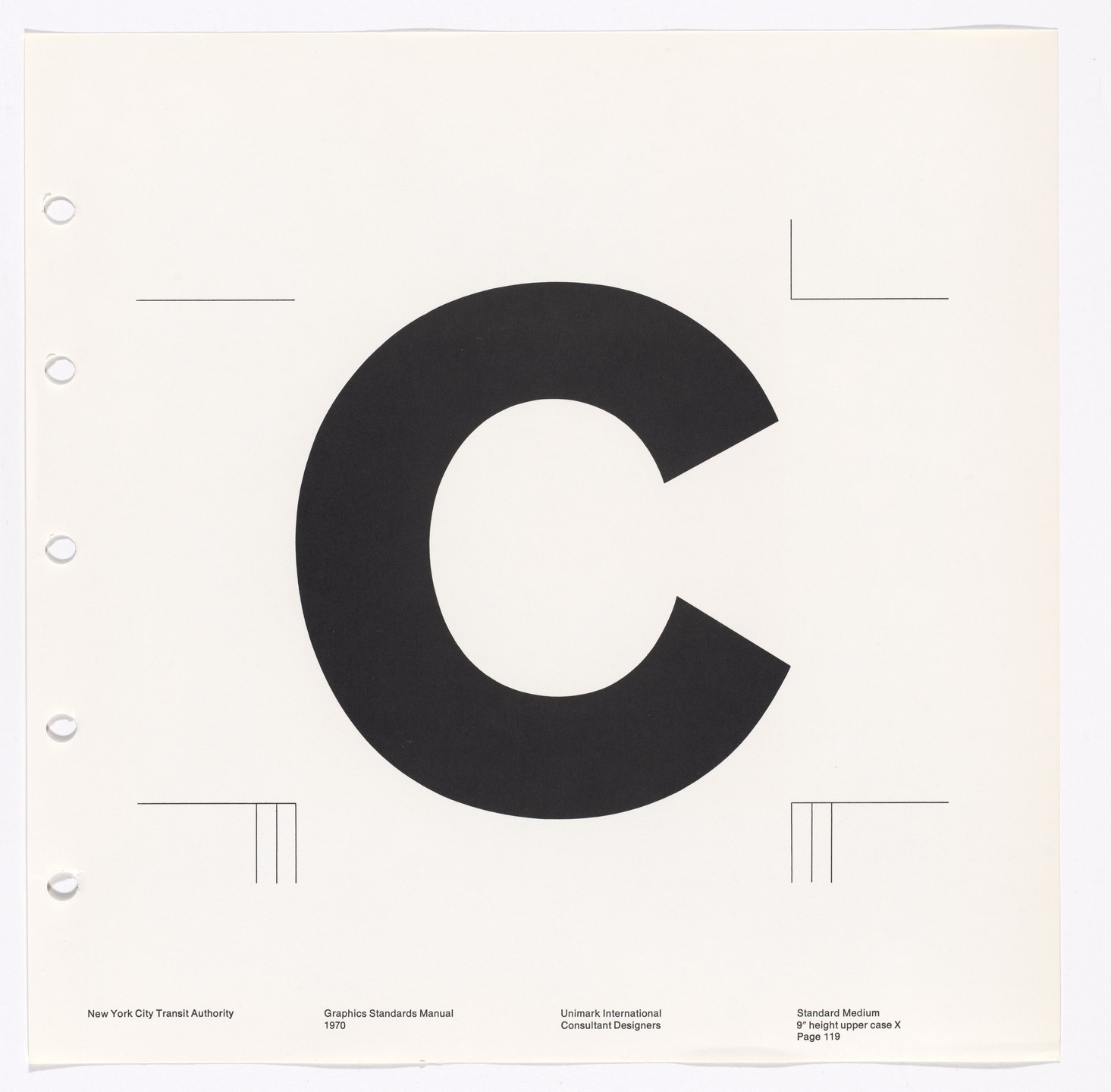 Massimo Vignelli, Bob Noorda, Unimark International Corporation, New York. New York City Transit Authority Graphics Standards Manual. 1966-70