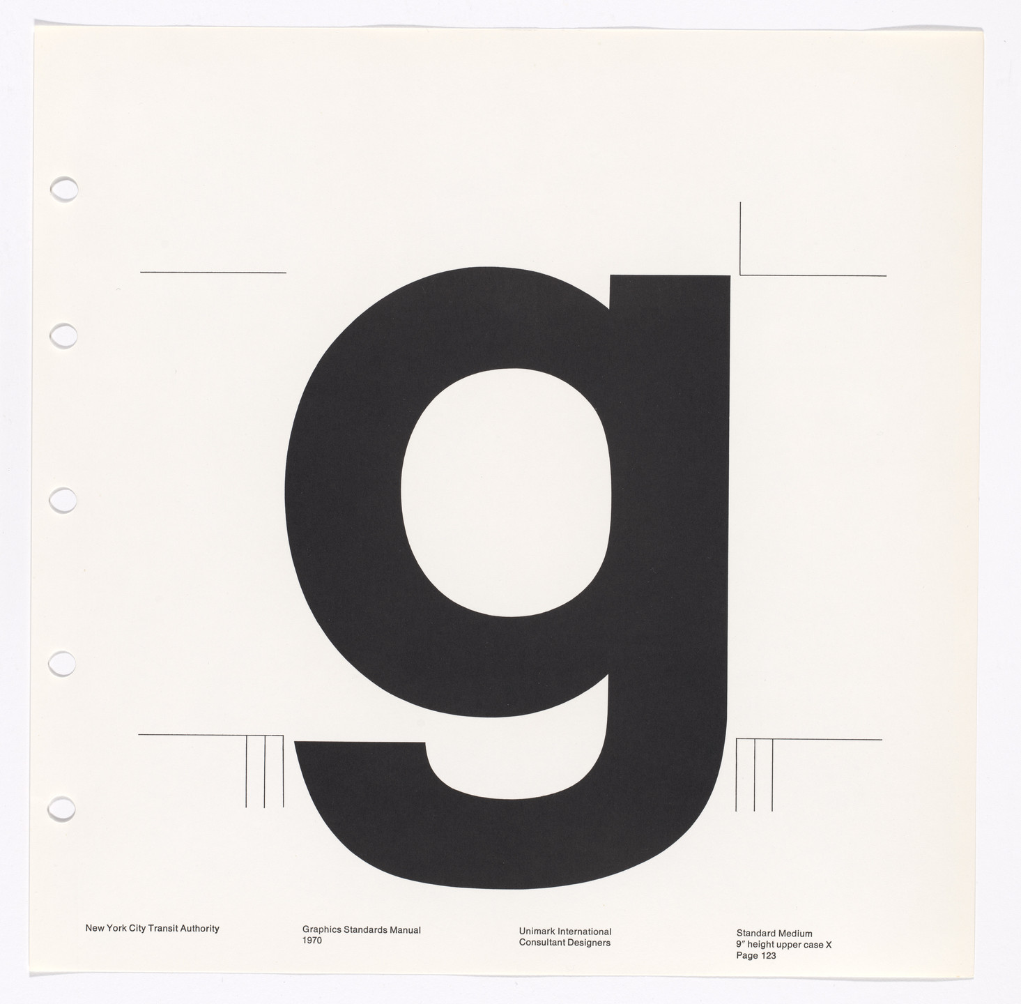 Massimo Vignelli, Bob Noorda, Unimark International Corporation, New York. New York City Transit Authority Graphics Standards Manual. 1966-70