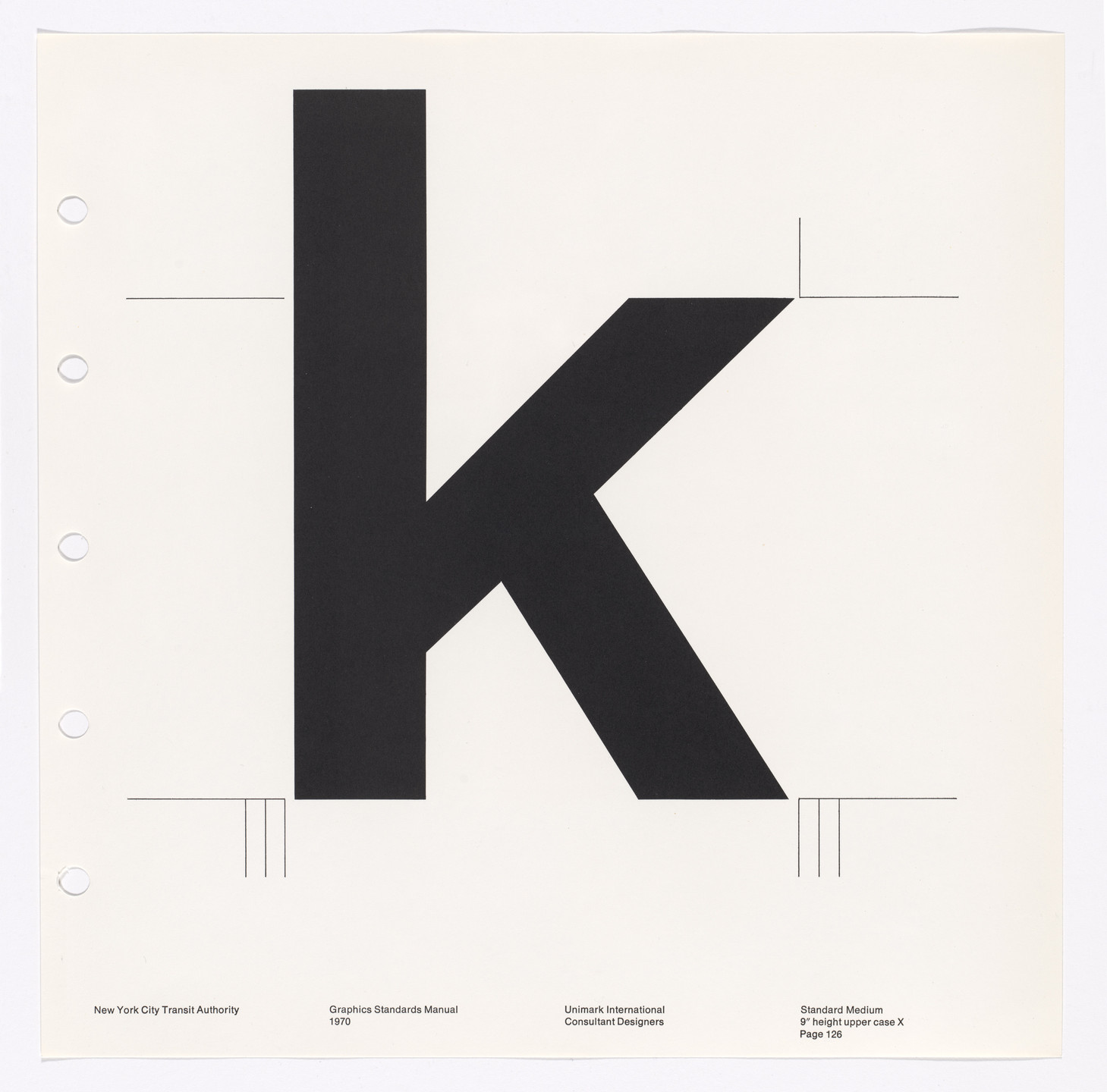 Massimo Vignelli, Bob Noorda, Unimark International Corporation, New York. New York City Transit Authority Graphics Standards Manual. 1966-70