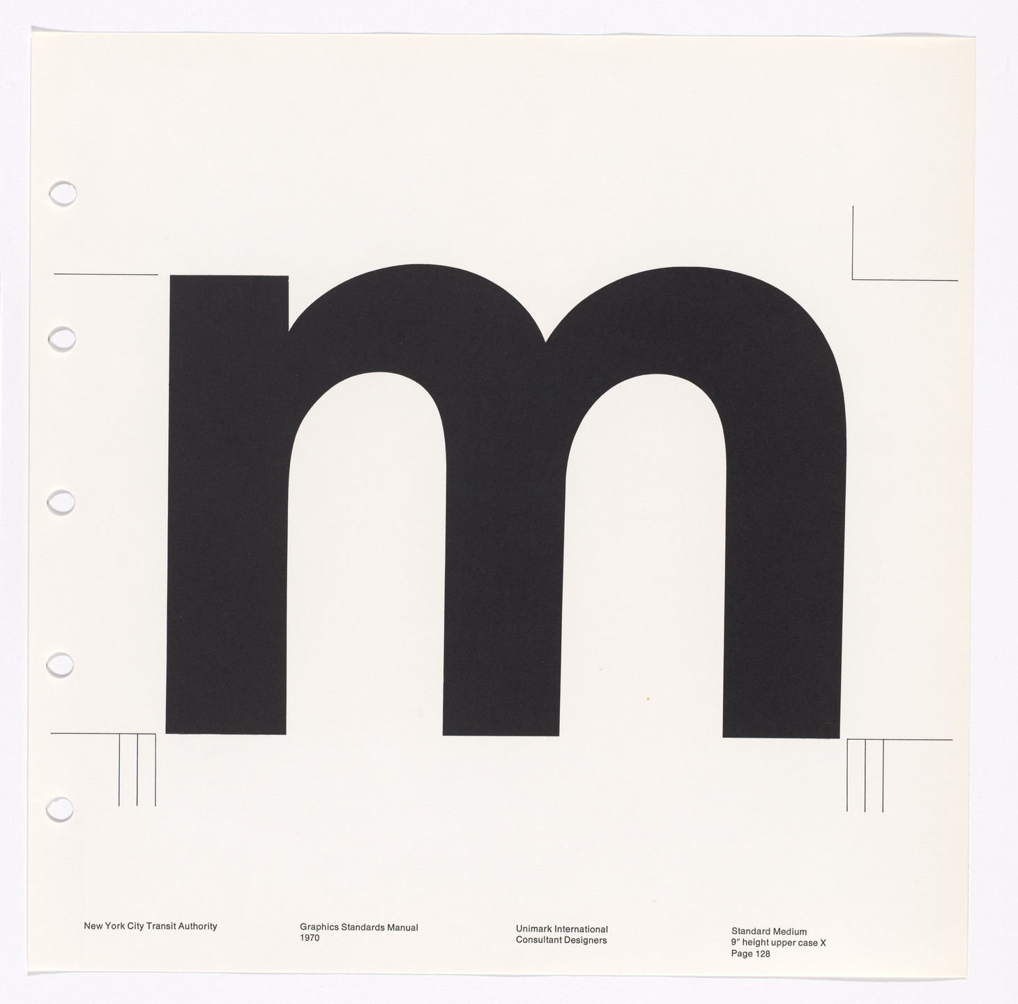 Massimo Vignelli, Bob Noorda, Unimark International Corporation, New York. New York City Transit Authority Graphics Standards Manual. 1966-70