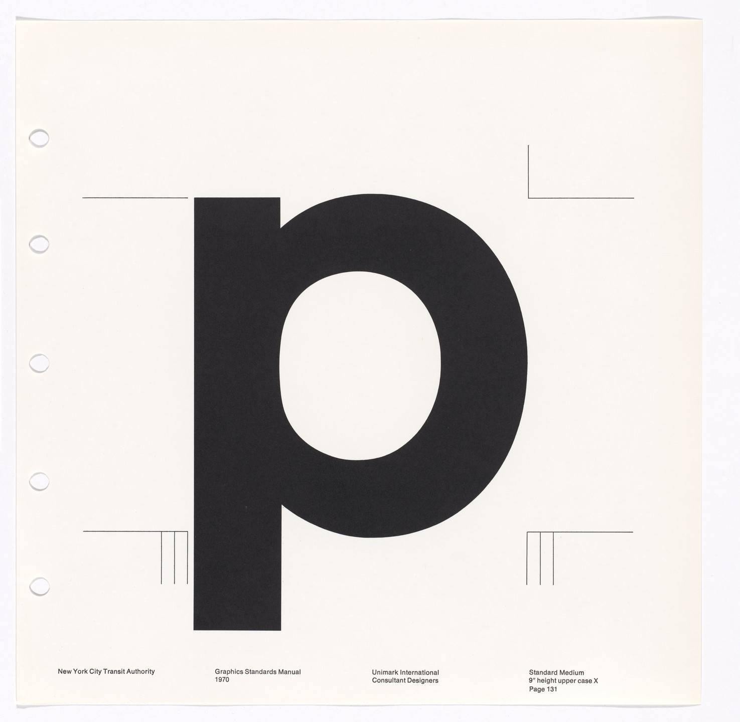 Massimo Vignelli, Bob Noorda, Unimark International Corporation, New York. New York City Transit Authority Graphics Standards Manual. 1966-70