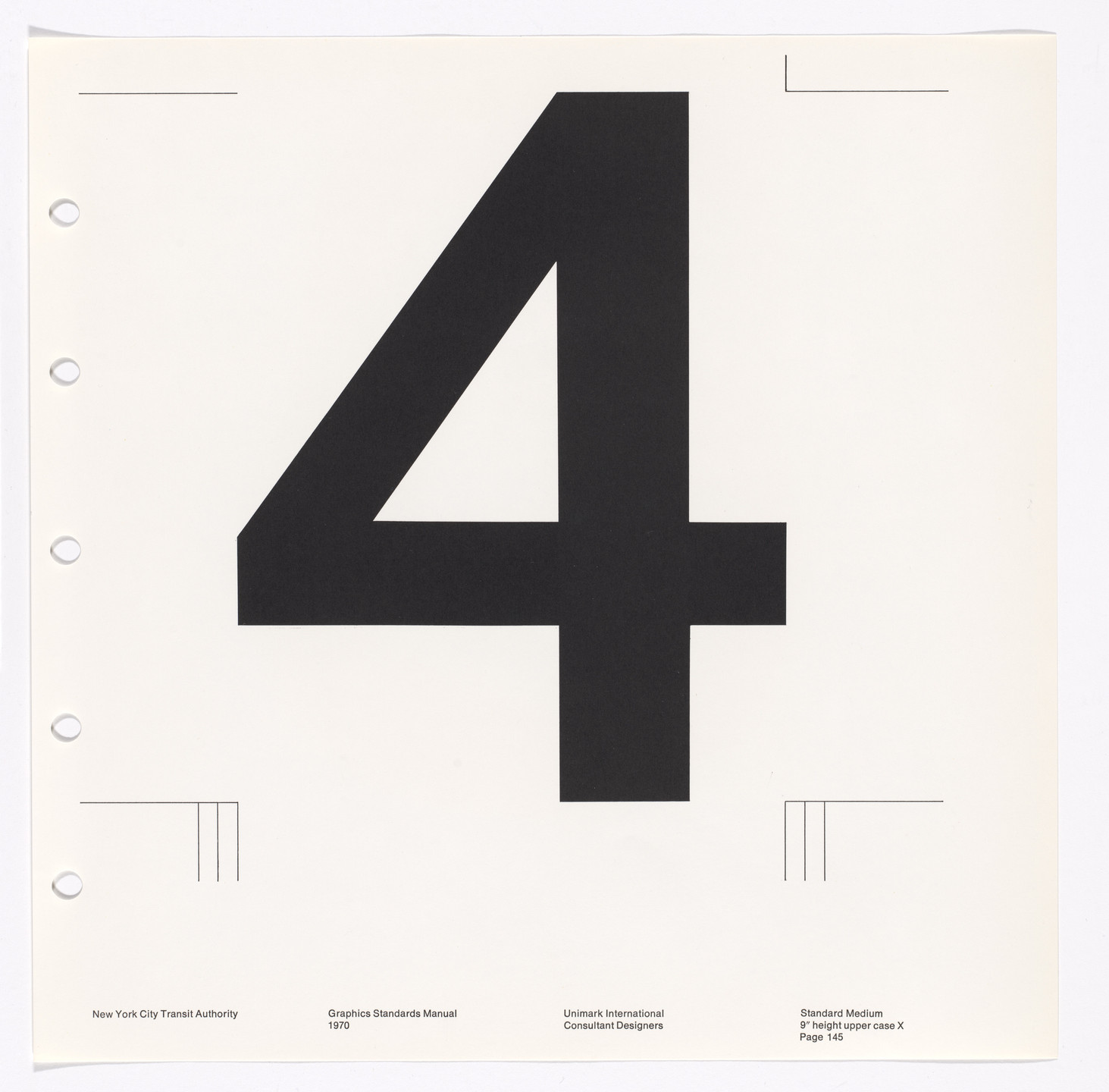 Massimo Vignelli, Bob Noorda, Unimark International Corporation, New York. New York City Transit Authority Graphics Standards Manual. 1966-70