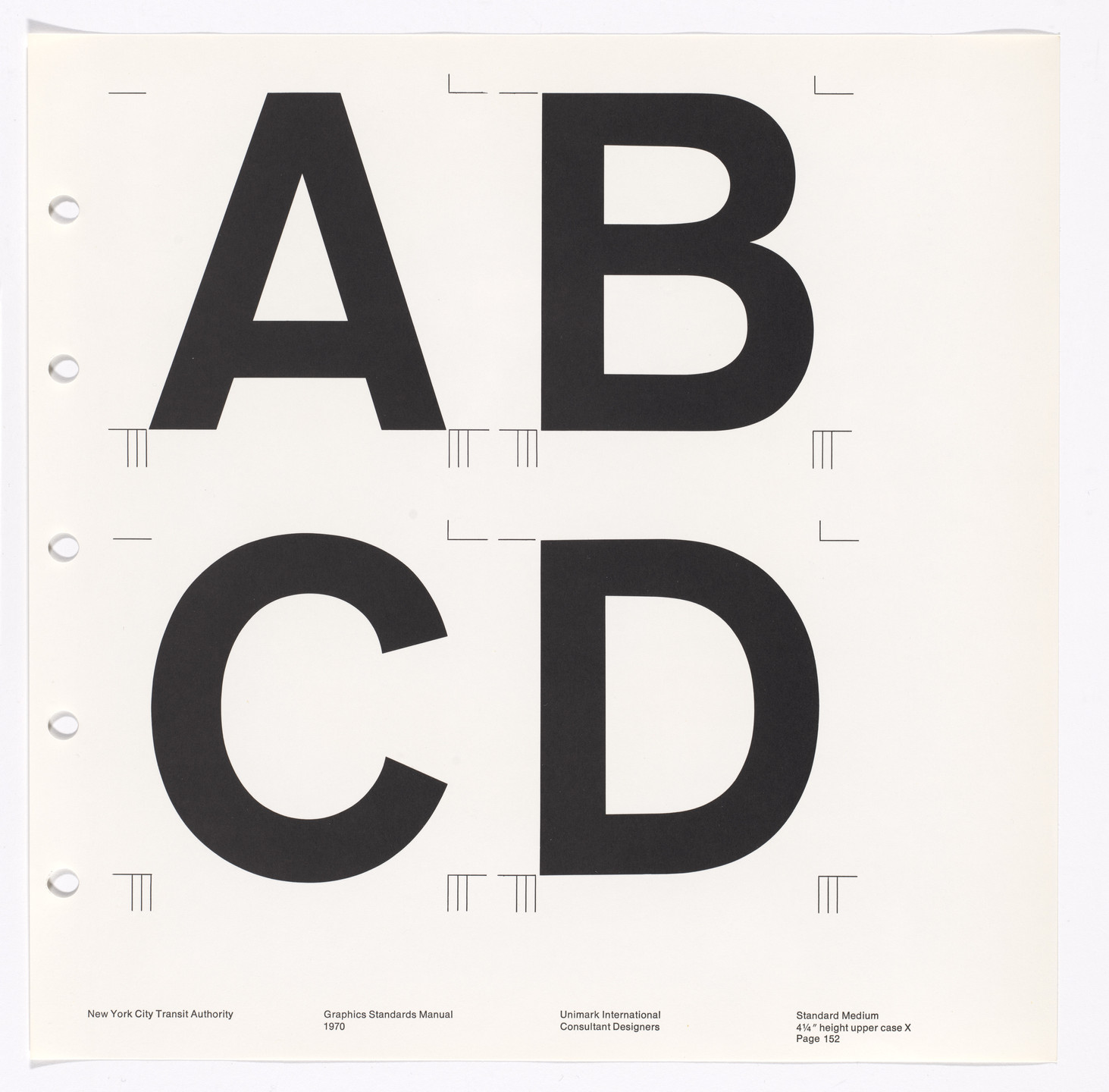 Massimo Vignelli, Bob Noorda, Unimark International Corporation, New York. New York City Transit Authority Graphics Standards Manual. 1966-70