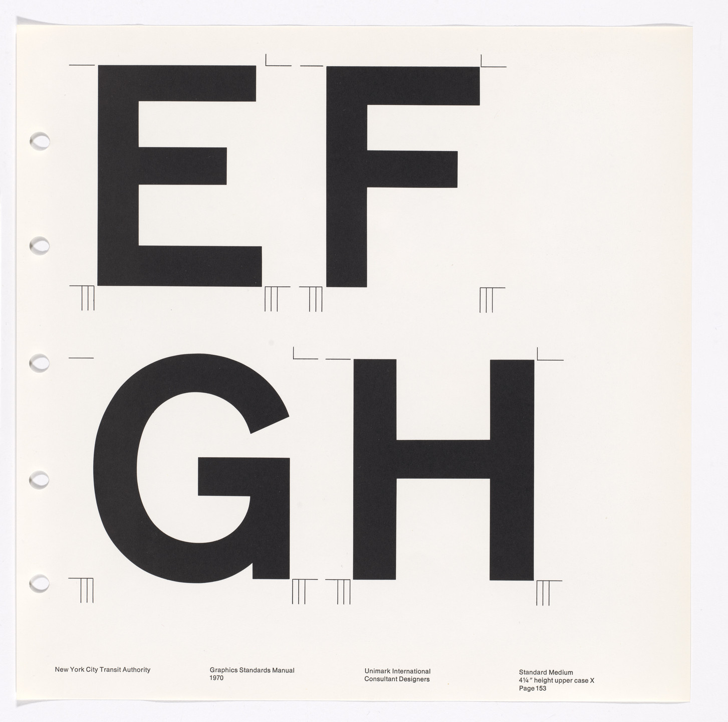 Massimo Vignelli, Bob Noorda, Unimark International Corporation, New York. New York City Transit Authority Graphics Standards Manual. 1966-70