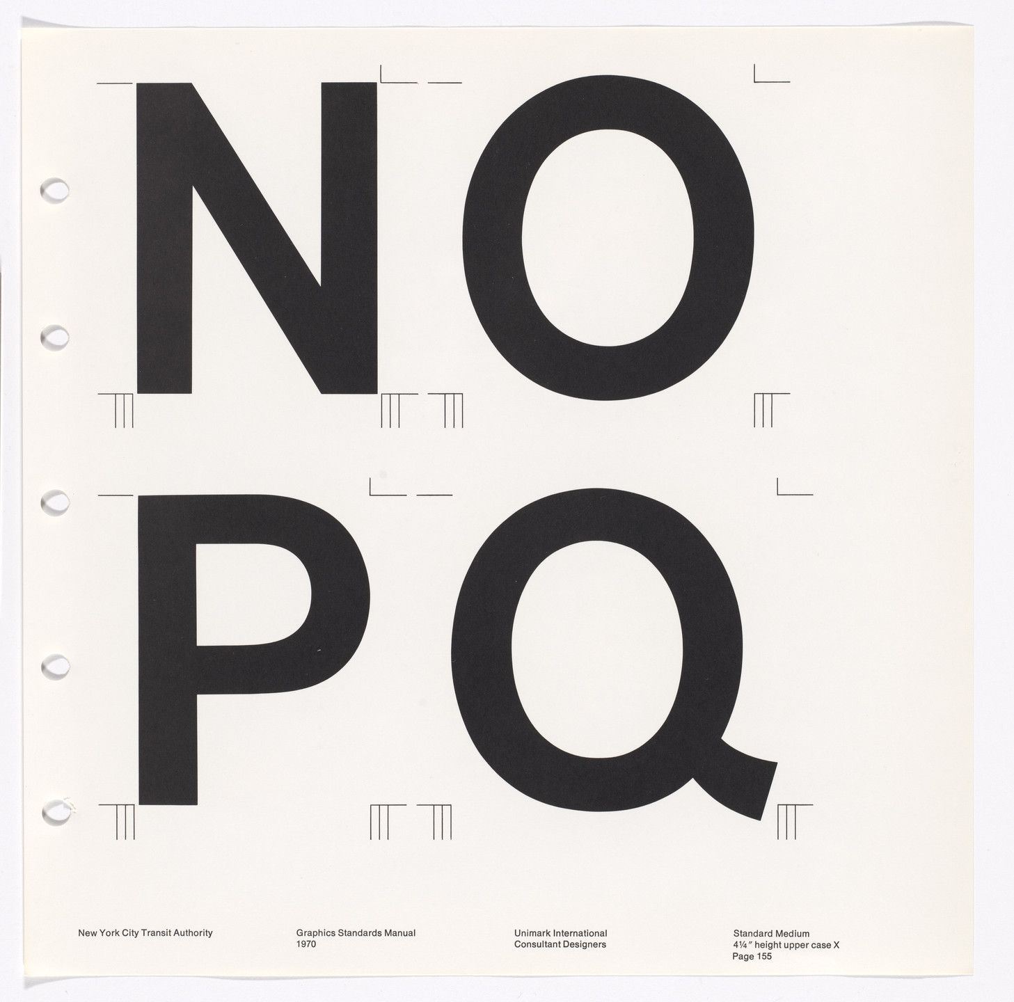 Massimo Vignelli, Bob Noorda, Unimark International Corporation, New York. New York City Transit Authority Graphics Standards Manual. 1966-70