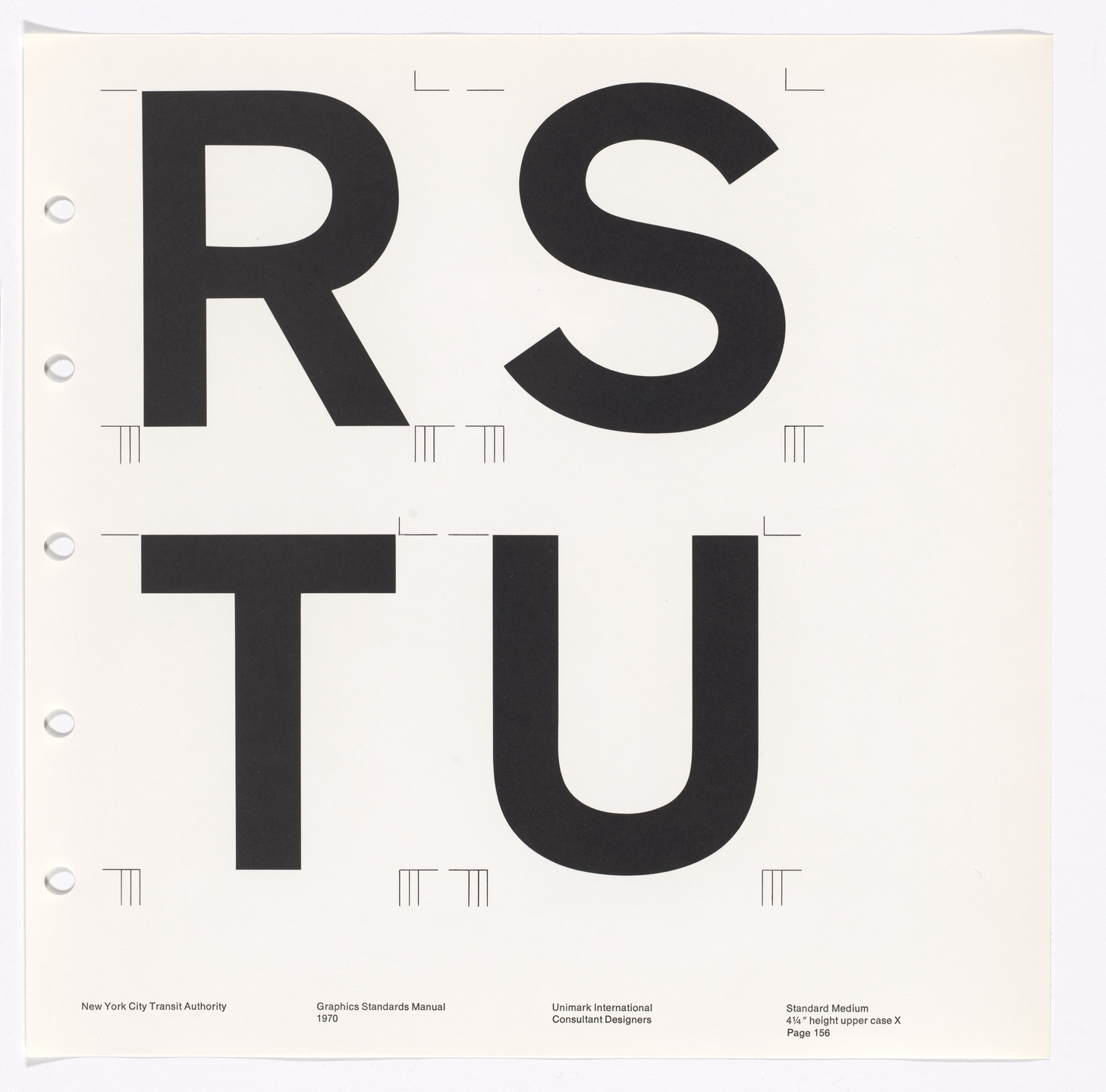 Massimo Vignelli, Bob Noorda, Unimark International Corporation, New York. New York City Transit Authority Graphics Standards Manual. 1966-70