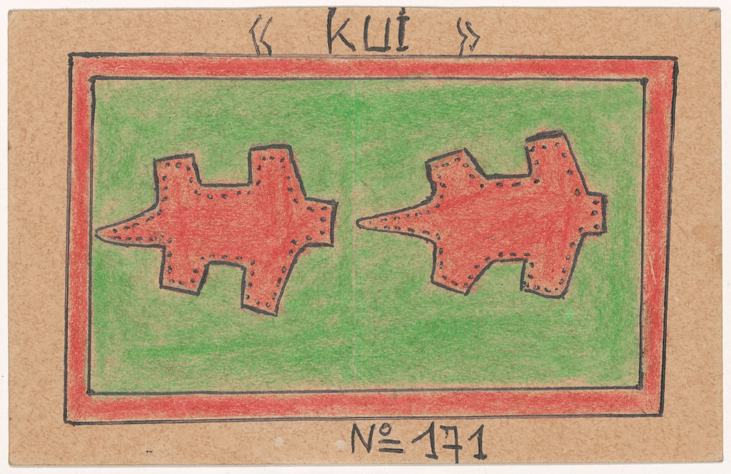 «KUI» N° 171 from Alphabet Bété