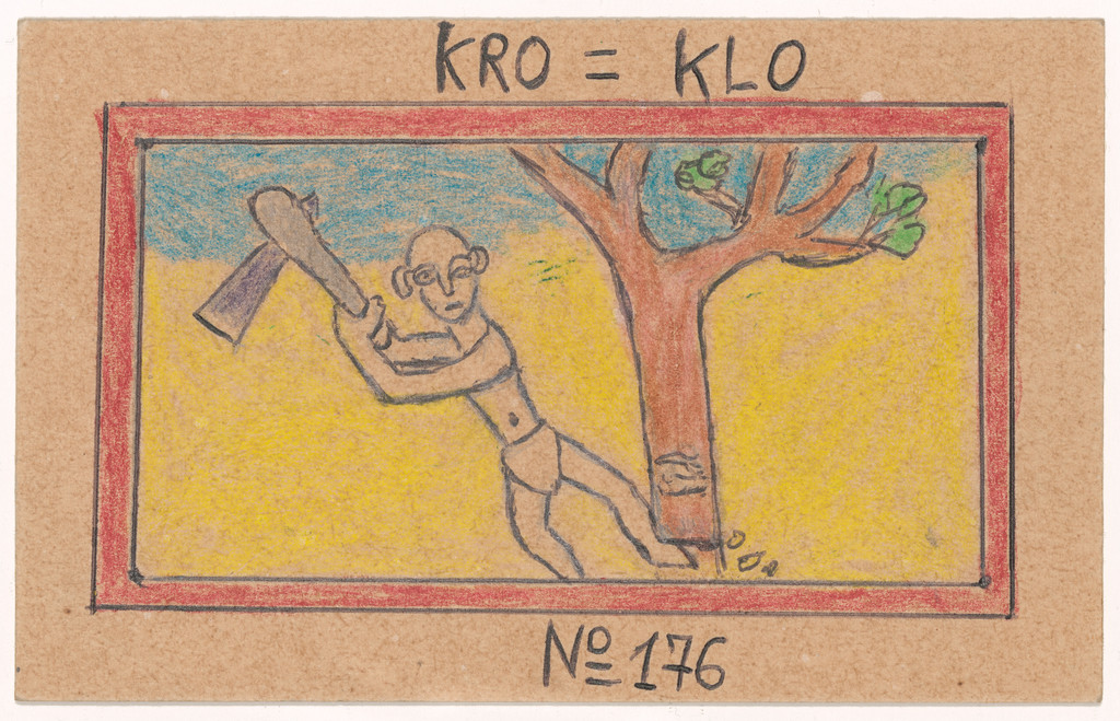 KRO=KLO N° 176 from Alphabet Bété