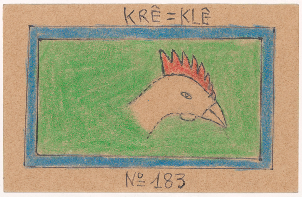 KRÊ=KLÊ N° 183 from Alphabet Bété