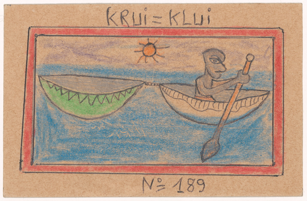 KRUI=KLUI N° 189 from Alphabet Bété