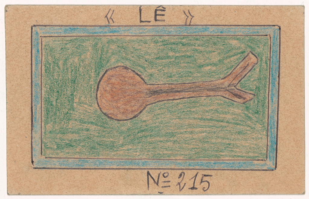 «LÊ» N° 215 from Alphabet Bété