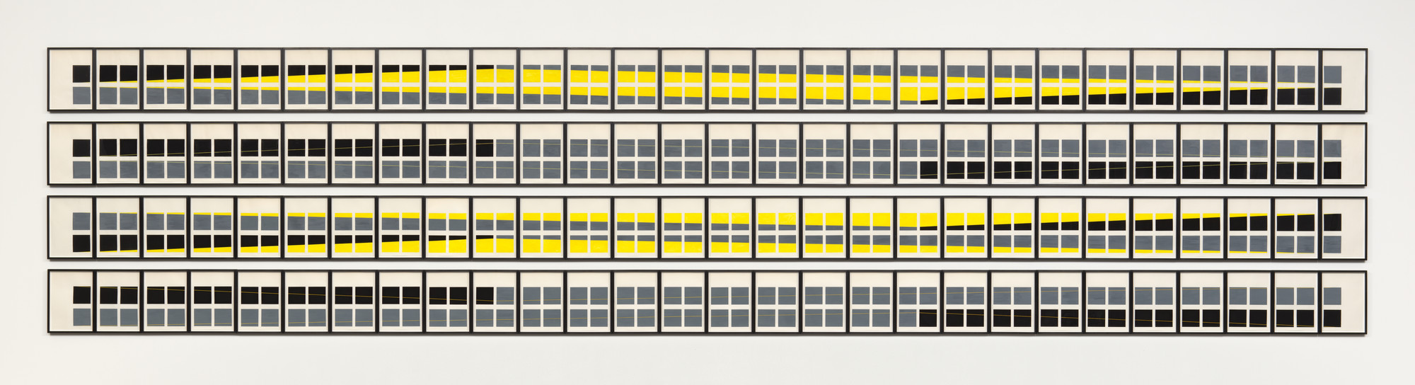 Isa Genzken. Parallelograms (Parallelogramme). 1975