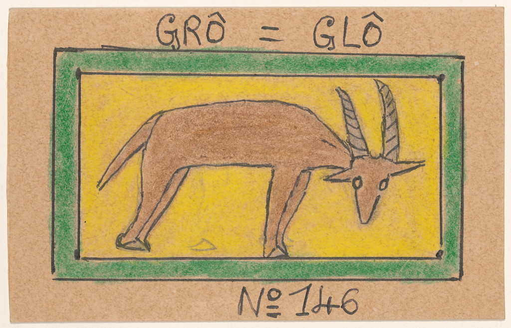 GRÔ=GLÔ N° 146 from Alphabet Bété