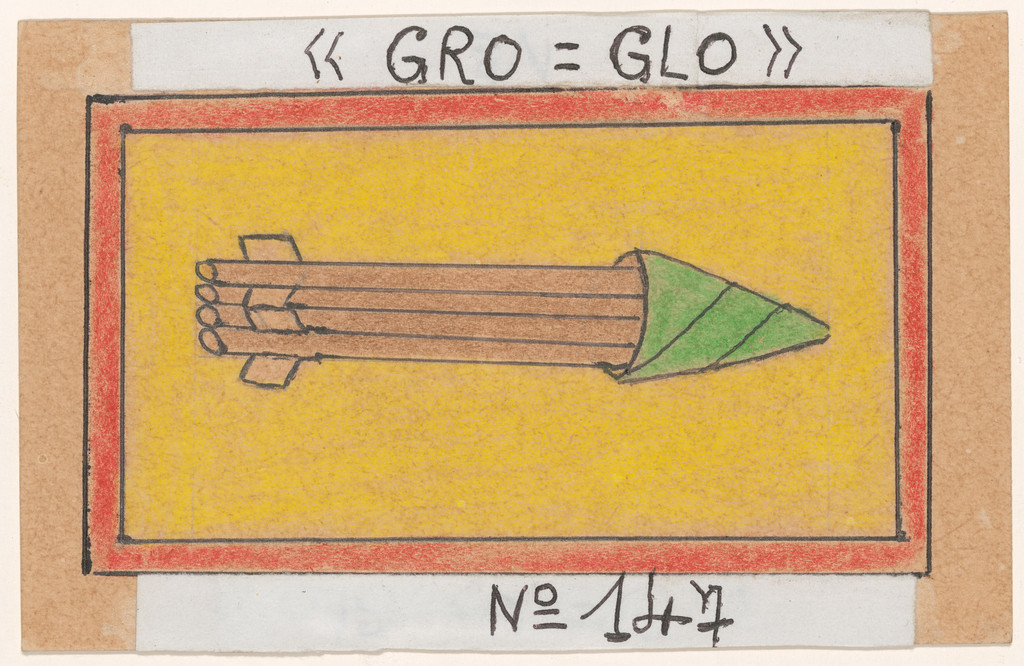 «GRO=GLO» N° 147 from Alphabet Bété