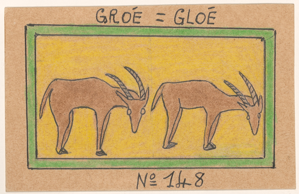 GROÉ=GLOÉ N° 148 from Alphabet Bété