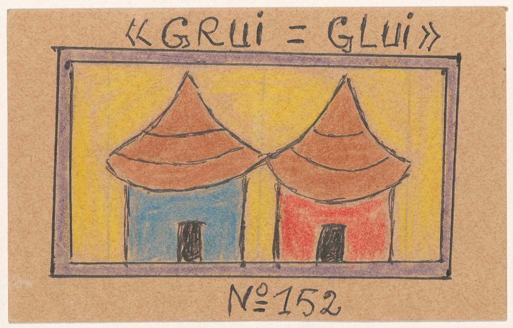«GRUI=GLUI» N° 152 from Alphabet Bété