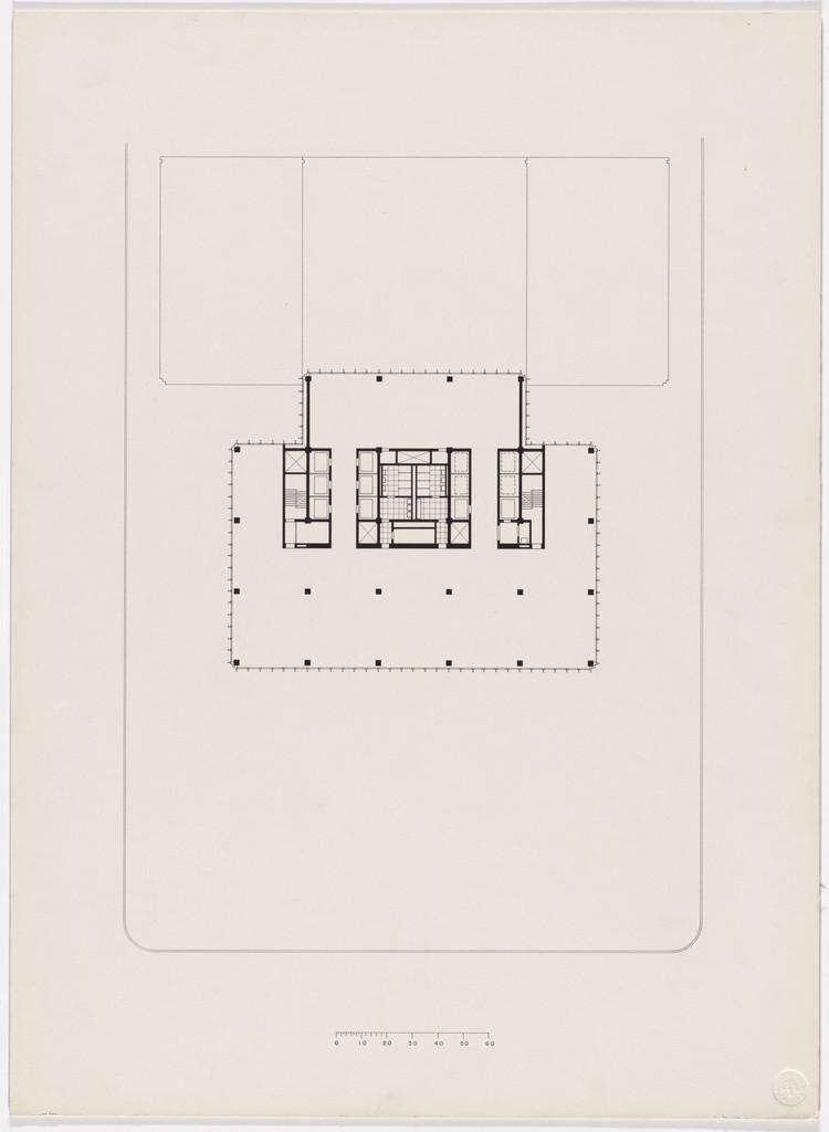 Seagram Building, New York City, New York (Floor plan)