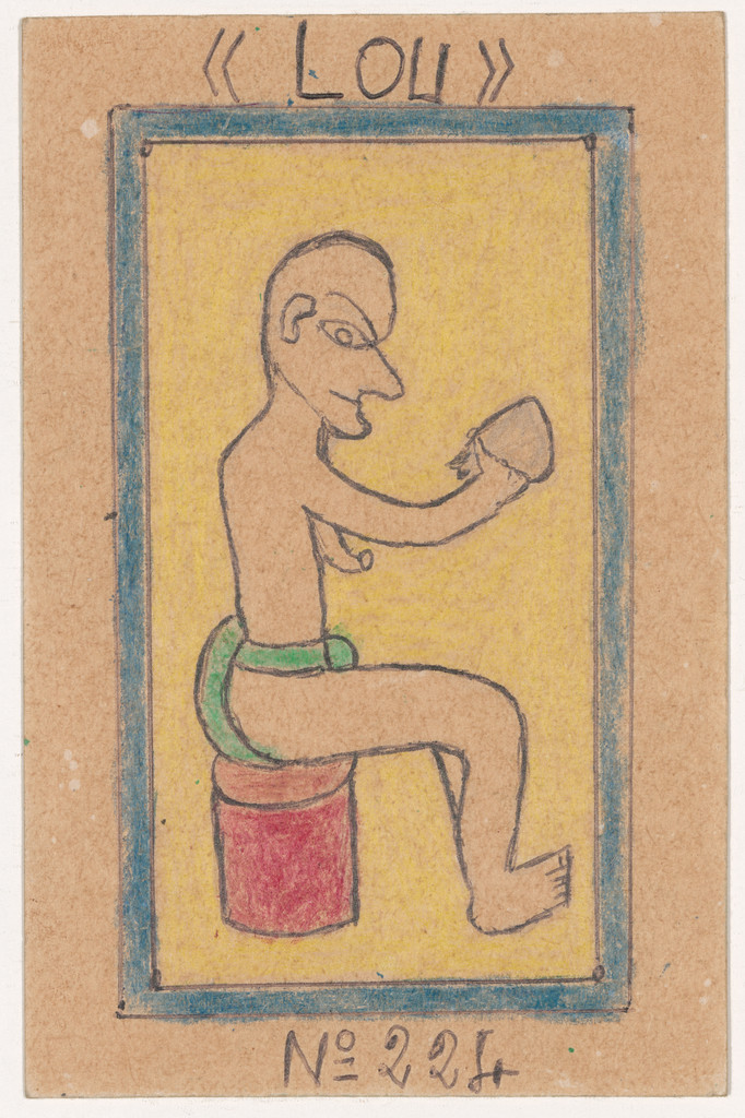 «LOU» N° 224 from Alphabet Bété