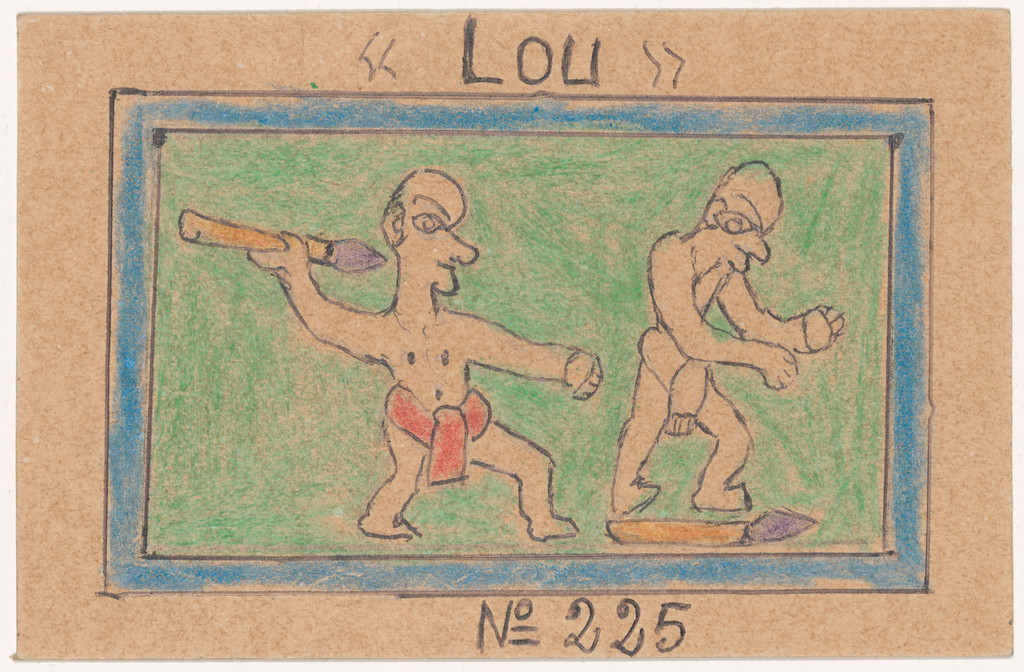 «LOU» N° 225 from Alphabet Bété