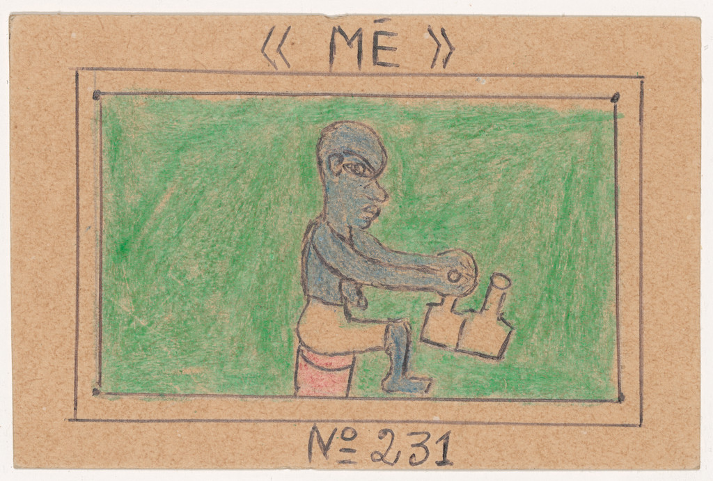 «MÉ» N° 231 from Alphabet Bété
