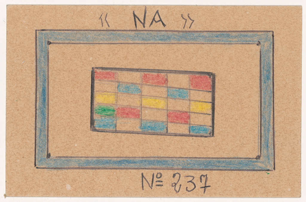 «NA» N° 237 from Alphabet Bété