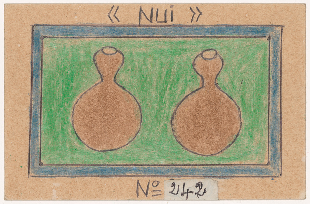«NUI» N° 242 from Alphabet Bété