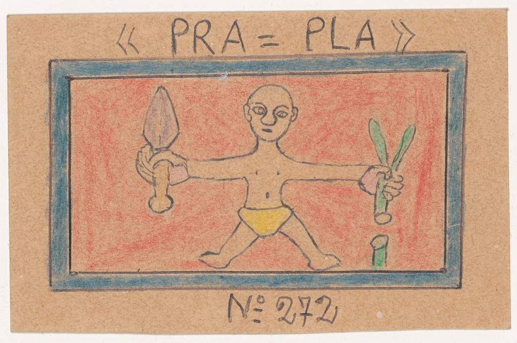 «PRA=PLA» N° 272 from Alphabet Bété