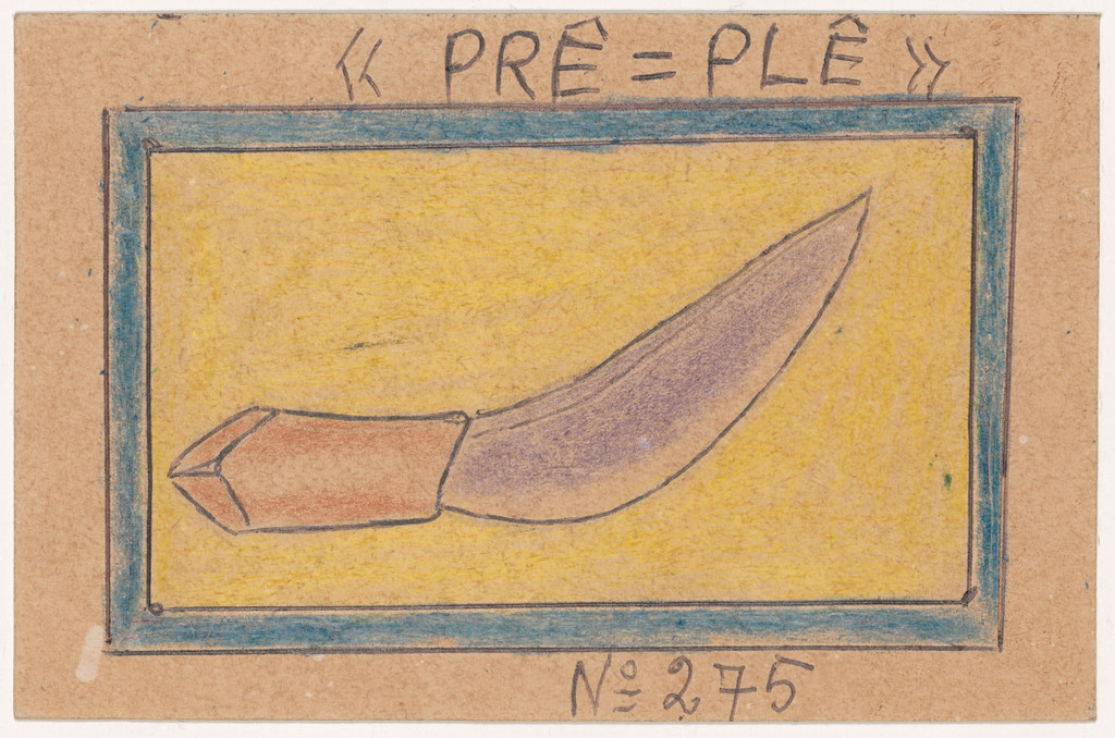 «PRÊ=PLÊ» N° 275 from Alphabet Bété