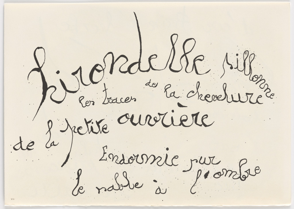 Plate (folio 23) from Le Lézard aux plumes d'or (The Lizard with Golden Feathers)
