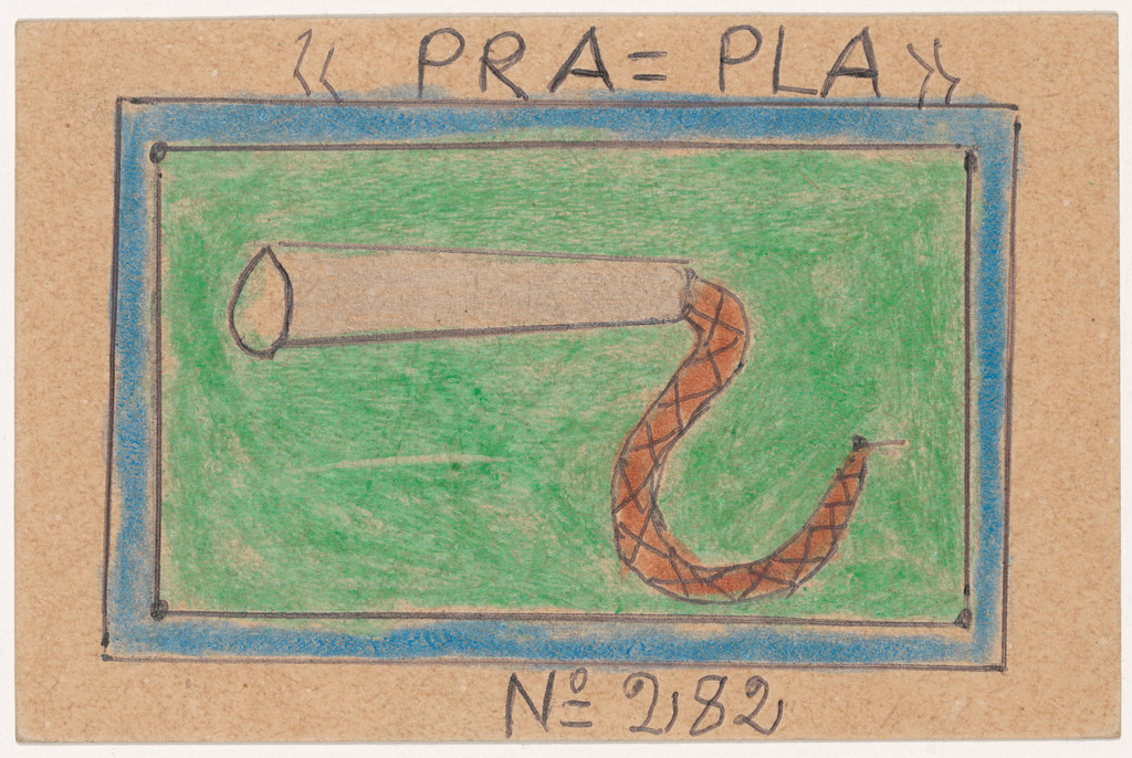 «PRA=PLA» N° 282 from Alphabet Bété