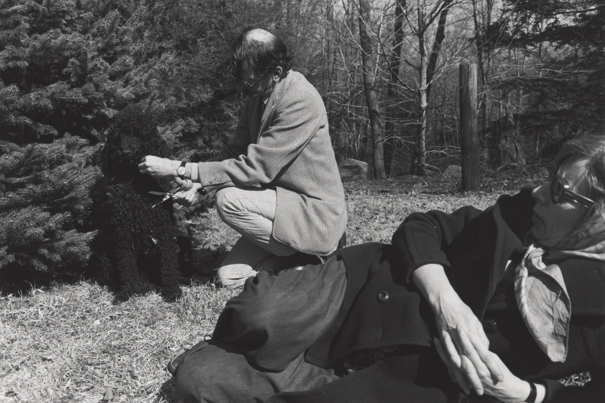 Lee Friedlander. John and Jill Szarkowski, New City, New York