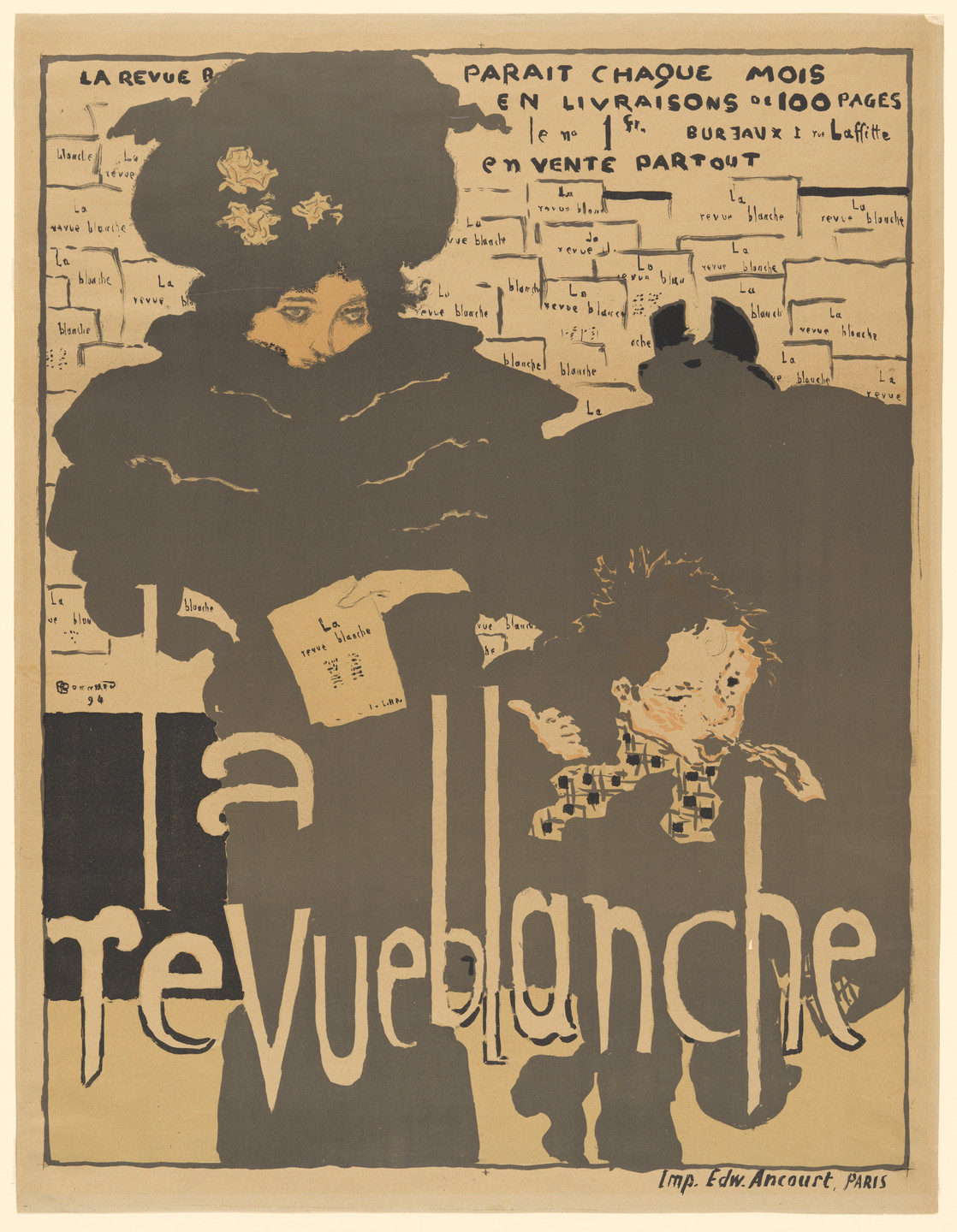 Pierre Bonnard. The White Review (La Revue blanche). 1894