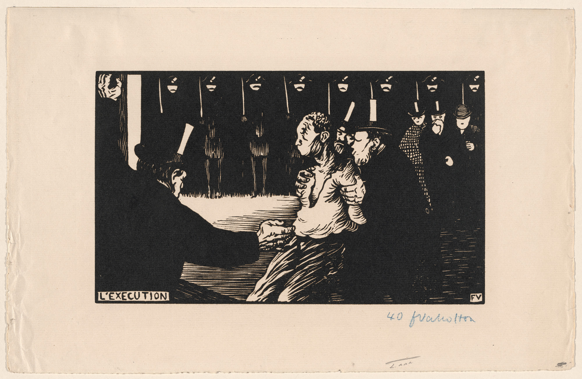 Félix Vallotton. The Execution (L'Exécution). 1894 | MoMA
