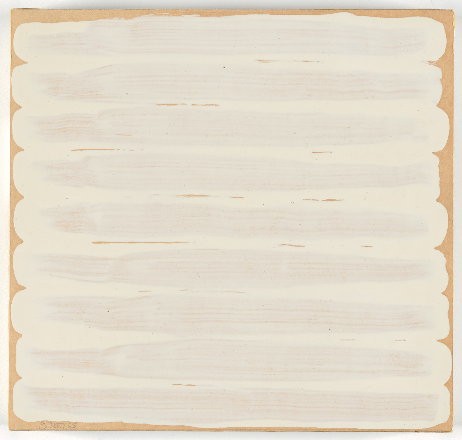 Robert Ryman. Untitled. 1965