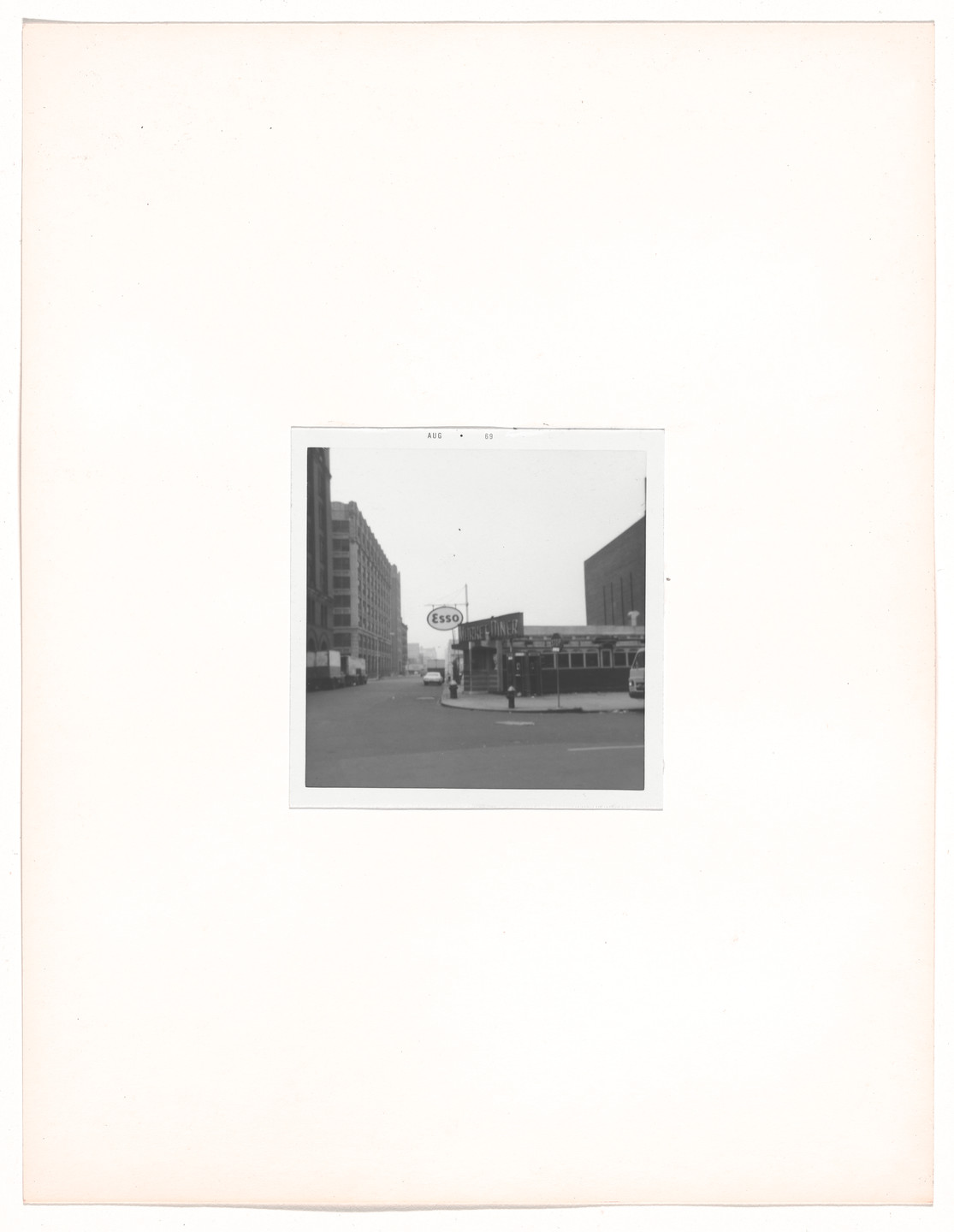 Vito Acconci. Walk: &#34;First Sight&#34;. 1969